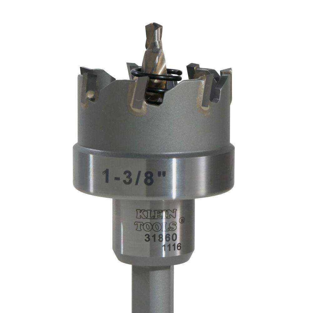 Klein Tools 31860 Carbide Hole Cutter, 1-3/8-Inch - Edmondson Supply