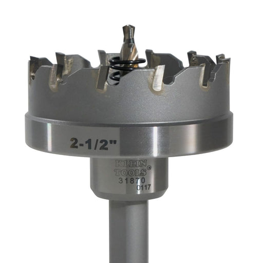 Klein Tools 31870 Carbide Hole Cutter, 2-1/2-Inch - Edmondson Supply