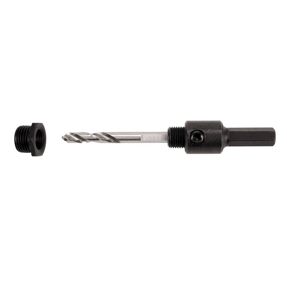 Klein Tools 31905 Hole Saw Arbor with Adapter, 3/8-Inch - Edmondson Supply