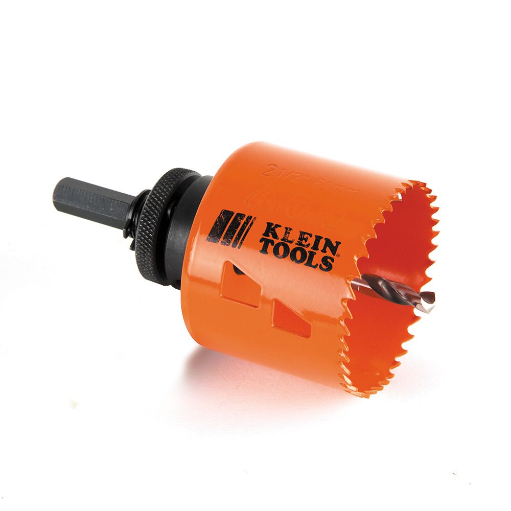 Klein Tools 31940 Bi-Metal Hole Saw, 2-1/2-Inch - Edmondson Supply