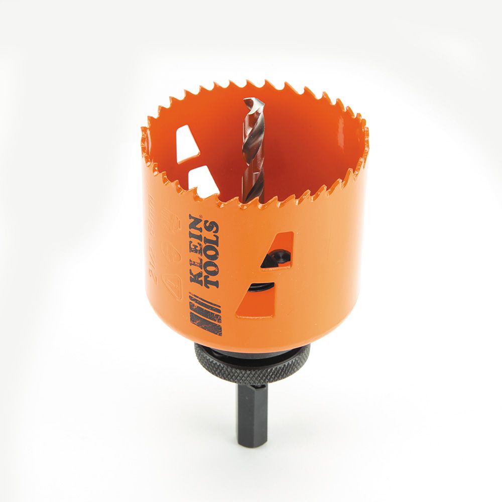 Klein Tools 31940 Bi-Metal Hole Saw, 2-1/2-Inch - Edmondson Supply