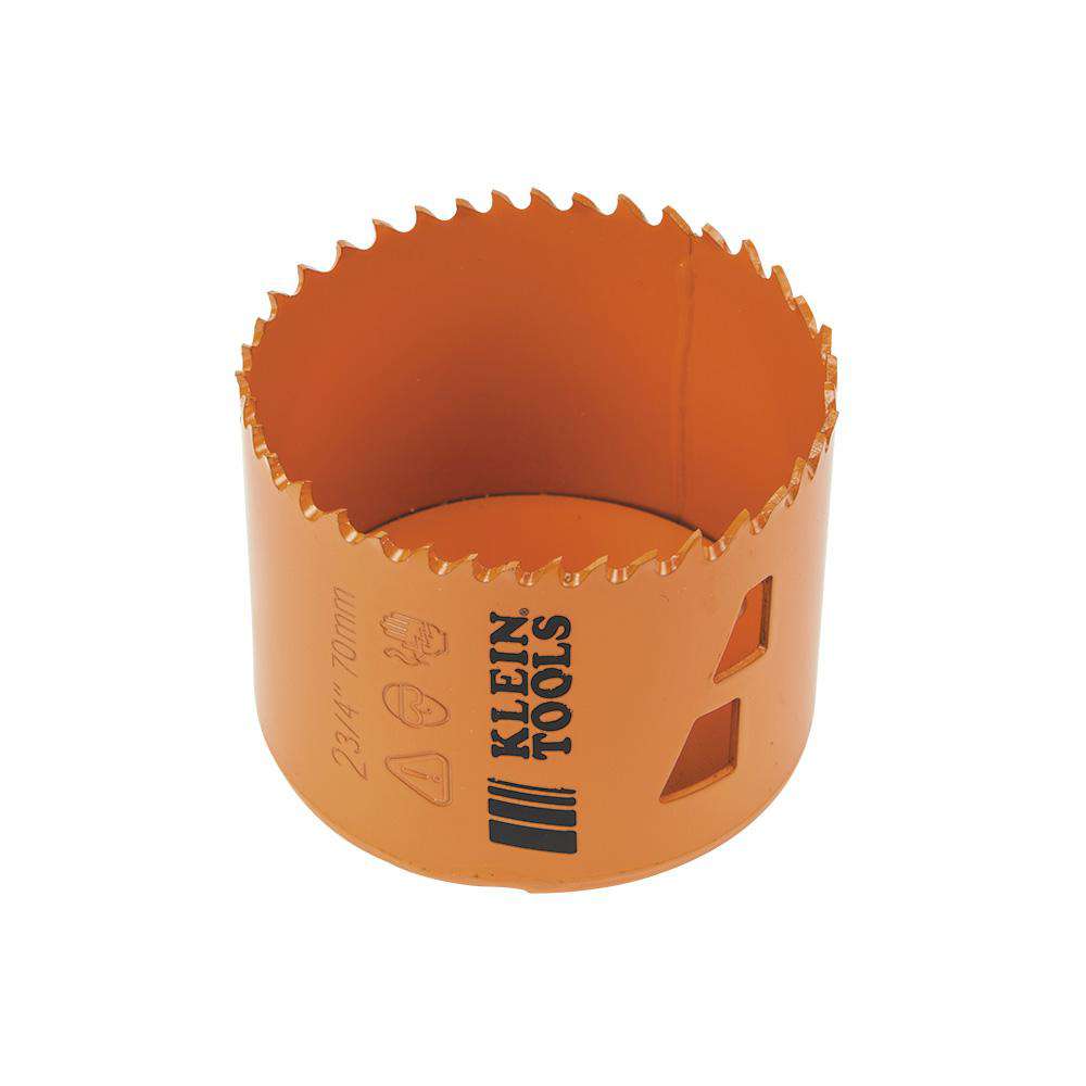Klein Tools 31944 Bi-Metal Hole Saw, 2-3/4-Inch - Edmondson Supply
