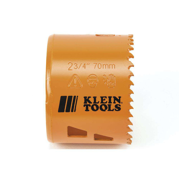 Klein Tools 31944 Bi-Metal Hole Saw, 2-3/4-Inch - Edmondson Supply