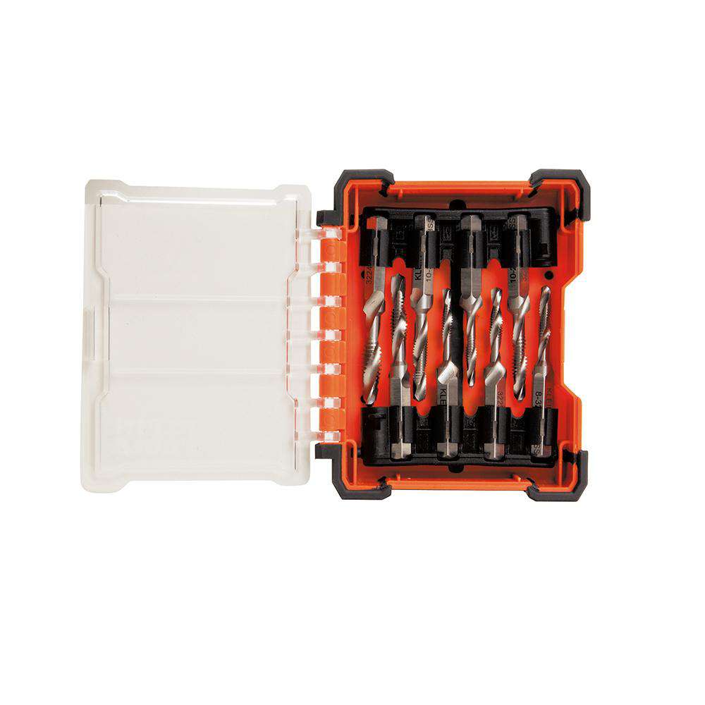 Klein Tools 32217 Drill Tap Tool Kit, 8-Piece - Edmondson Supply