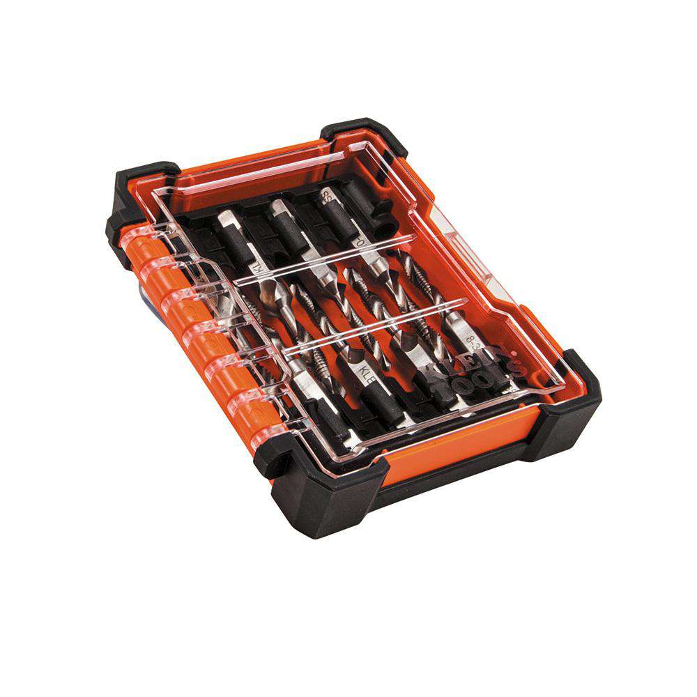 Klein Tools 32217 Drill Tap Tool Kit, 8-Piece - Edmondson Supply