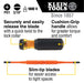 Klein Tools 32286 2-in-1 Insulated Flip-Blade Screwdriver, #1 Ph, 3/16-Inch Sl - Edmondson Supply