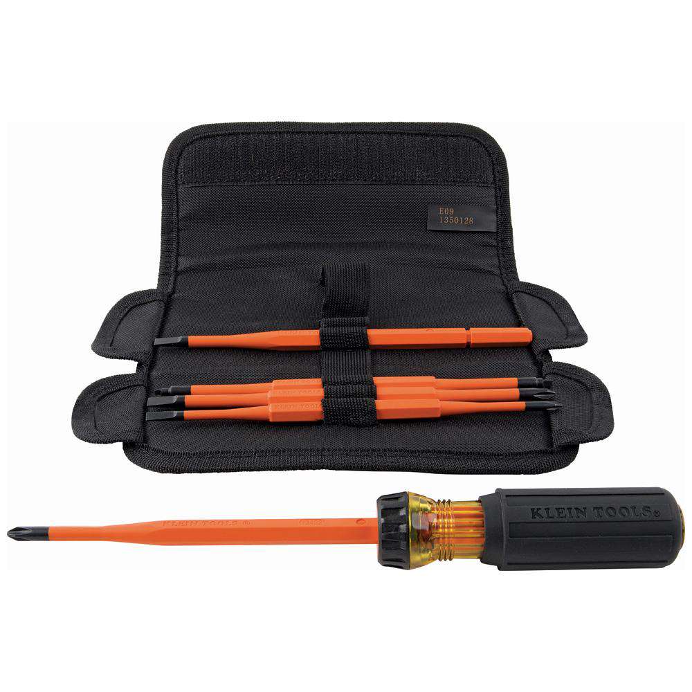 Klein Tools 32288 8-in-1 Insulated Interchangeable Screwdriver Set - Edmondson Supply