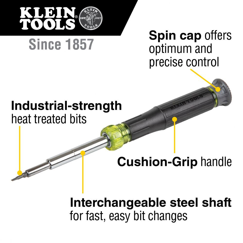 Klein Tools 32314 14-in-1 Precision Screwdriver/ Nut Driver - Edmondson Supply