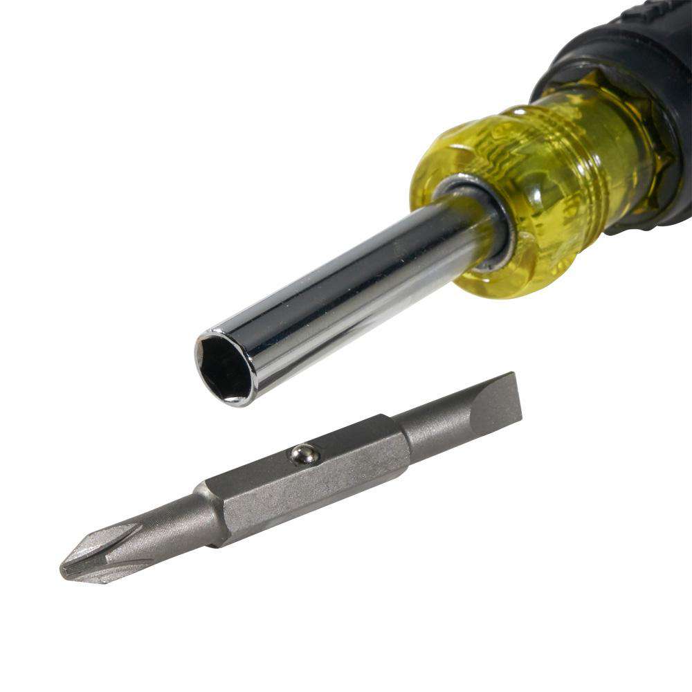 Klein Tools 32476 5-in-1 Multi-Bit Screwdriver / Nut Driver - Edmondson Supply