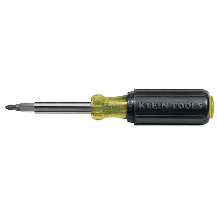 Klein Tools 32477 Multi-Bit Screwdriver / Nut Driver, 10-in-1, Phillips, Slotted Bits - Edmondson Supply