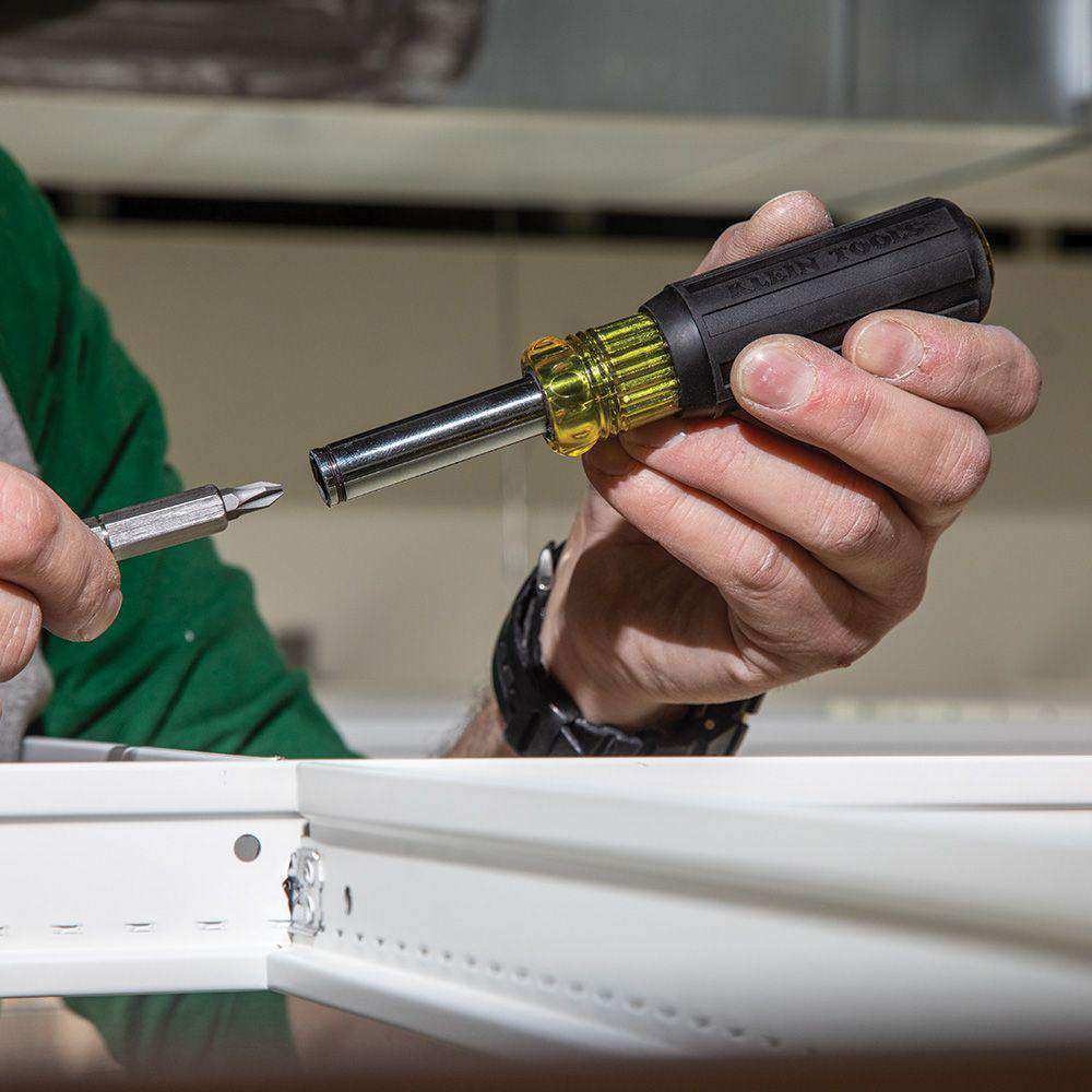Klein Tools 32500MAG 11-in-1 Magnetic Screwdriver / Nut Driver - Edmondson Supply