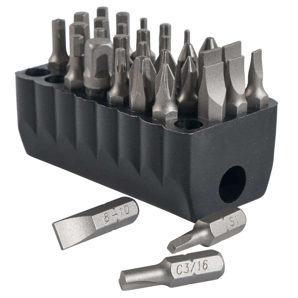 Klein Tools 32526 Standard Tip Bit Set, 32-Piece - Edmondson Supply
