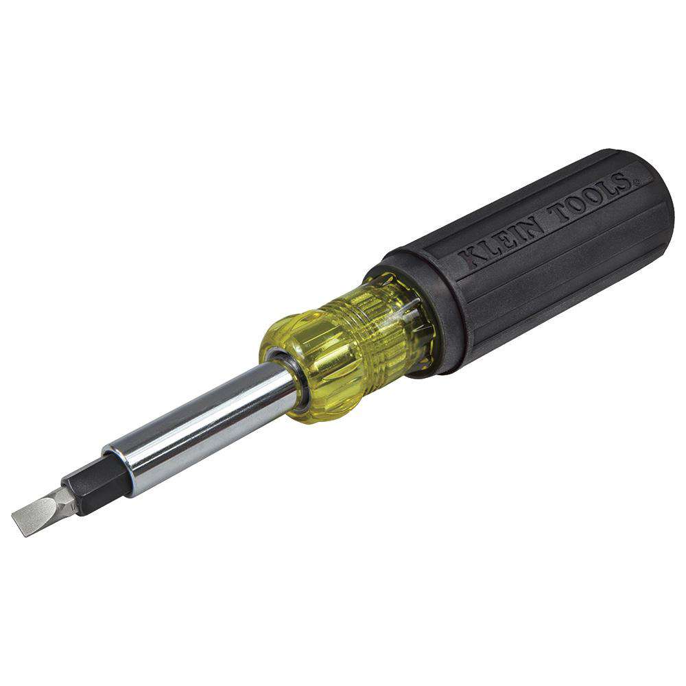 Klein Tools 32557 6-in-1 Multi-Bit Screwdriver / Nut Driver, Heavy Duty - Edmondson Supply
