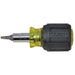 Klein Tools 32562 6-in-1 Multi-Bit Screwdriver / Nut Driver, Stubby - Edmondson Supply