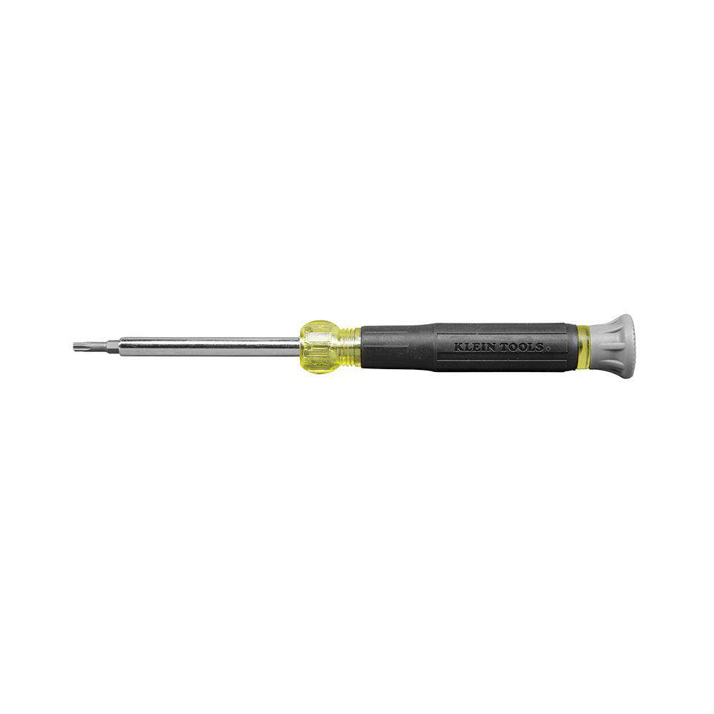 Klein Tools 32585 Multi-Bit Electronics Screwdriver, 4-in-1, TORX® Bits - Edmondson Supply