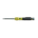 Klein Tools 32613 HVAC Pocket Screwdriver, 3-in-1, Phillips, Slotted, Schrader Bits - Edmondson Supply