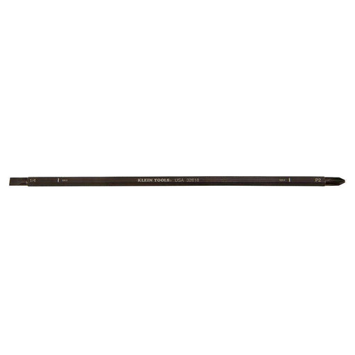Klein Tools 32618 Adj Screwdriver Blade #2 Phillips 1/4-Inch Slotted - Edmondson Supply