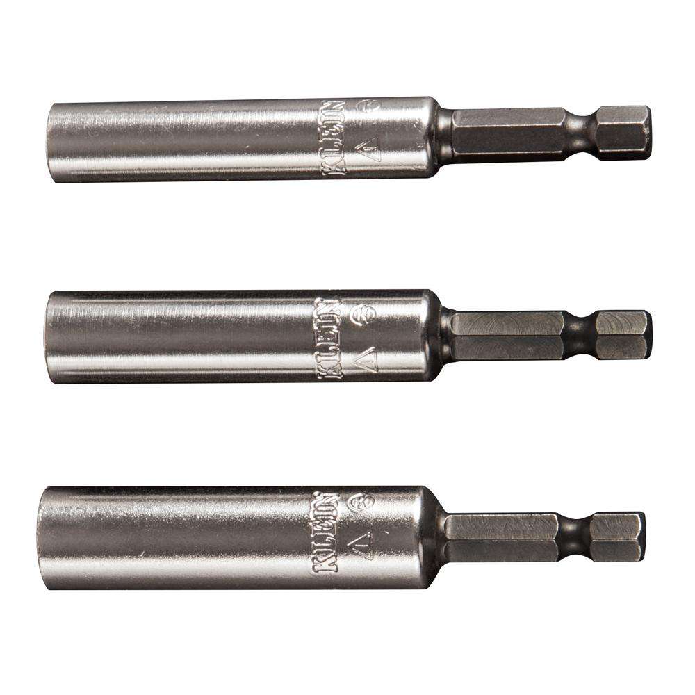 Klein Tools 32759 Power Nut Driver Set, 3-Pack - Edmondson Supply