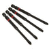 Klein Tools 32795 Pro Impact Power Bits, Assorted 4-Pack - Edmondson Supply