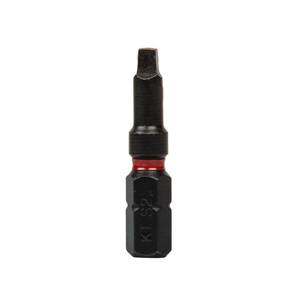 Klein Tools 32797 Pro Impact Power Bits, #2 Square, 5-Pack - Edmondson Supply