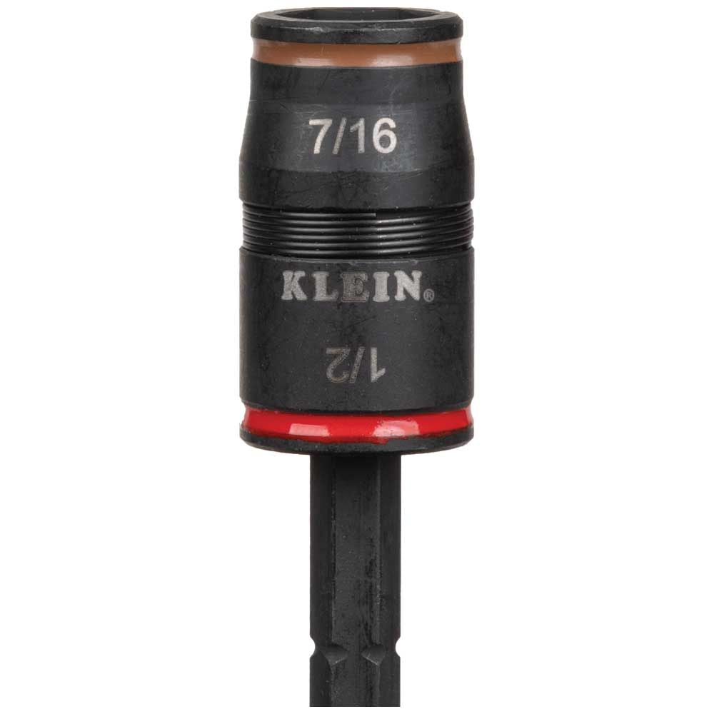 Klein Tools 32907 7-in-1 Impact Flip Socket Set, No Handle - Edmondson Supply