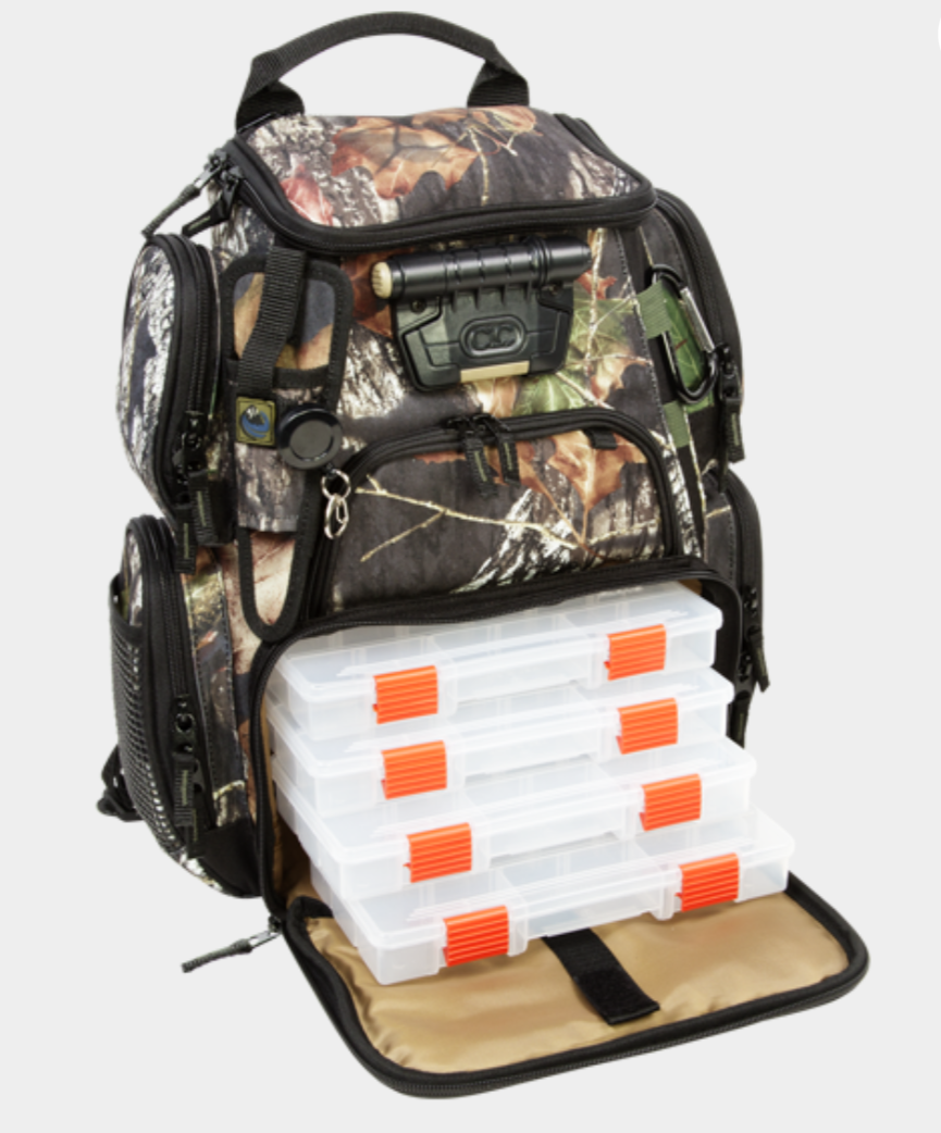 CLC Wild River WCT503 Tackle Tek™ Recon – Lighted Camo Backpack - Edmondson Supply
