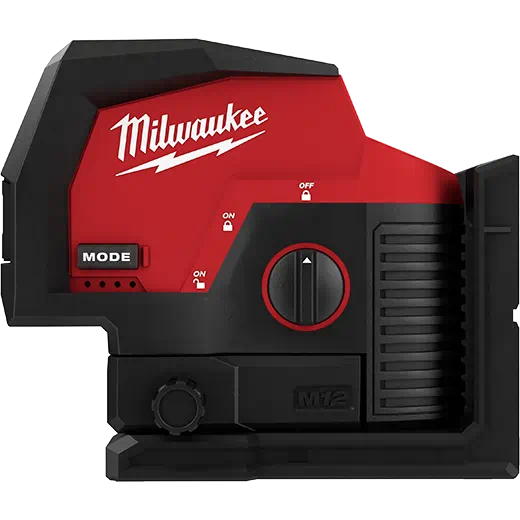 Milwaukee 3622-20 M12™ Green Cross Line and Plumb Points Laser (Bare Tool)