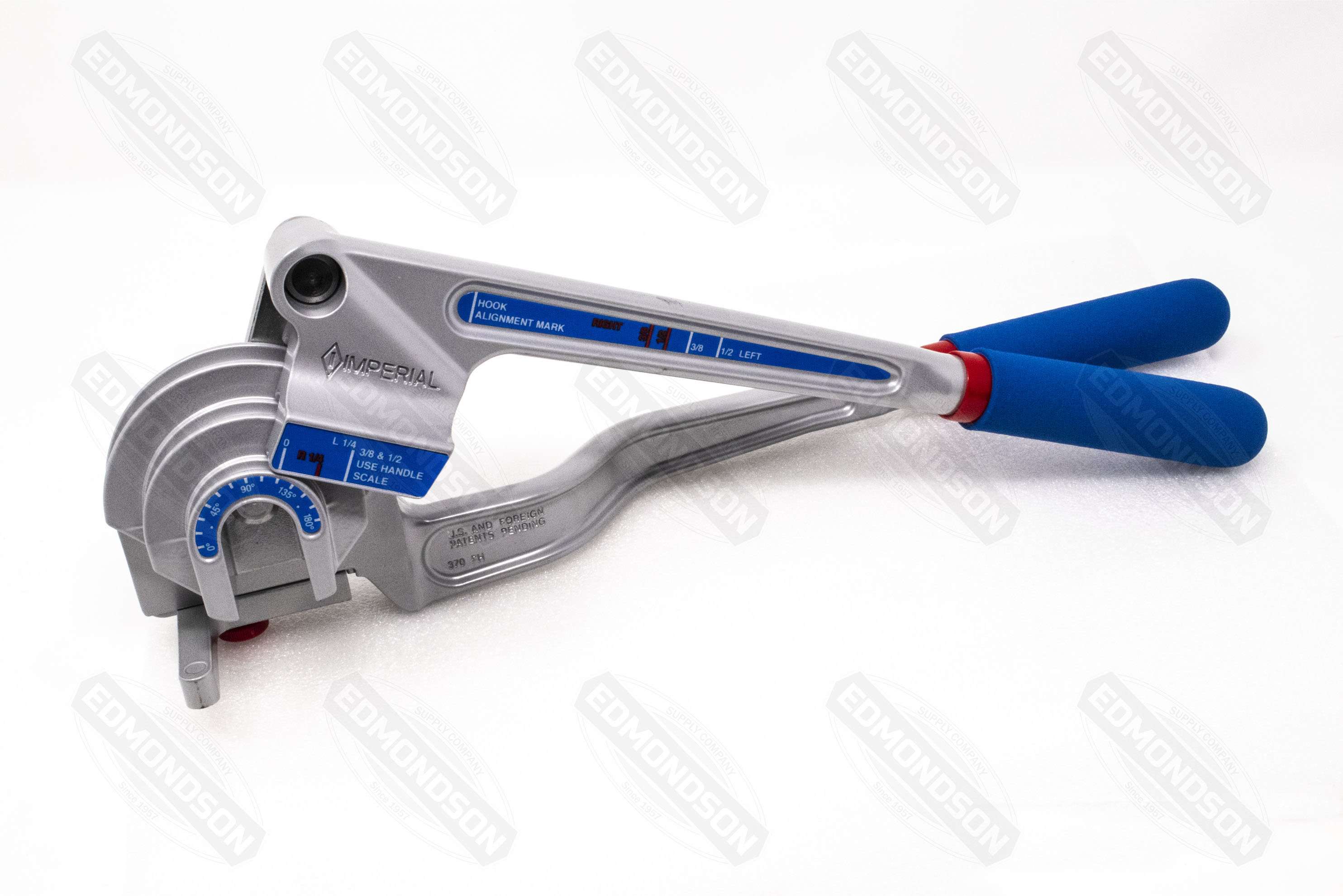 Imperial 370-FH Triple Head 180° Tube Bender 3/16" - 1/2" O.D. - Edmondson Supply