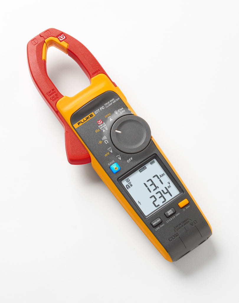 Fluke 377 FC Non-Contact Voltage True-RMS AC/DC Clamp Meter with iFlex - Edmondson Supply
