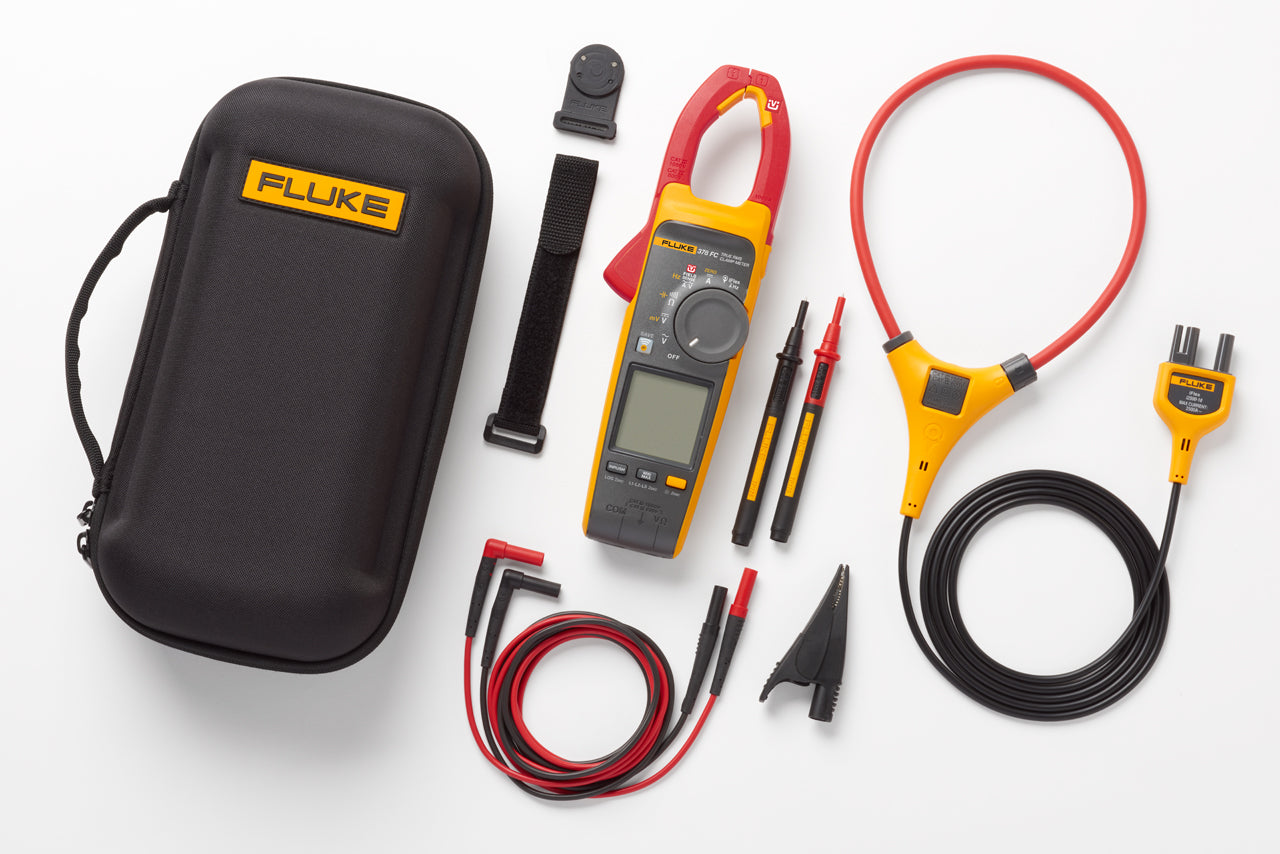 Fluke 378 FC Non-Contact Voltage True-RMS AC/DC Clamp Meter with iFlex - Edmondson Supply