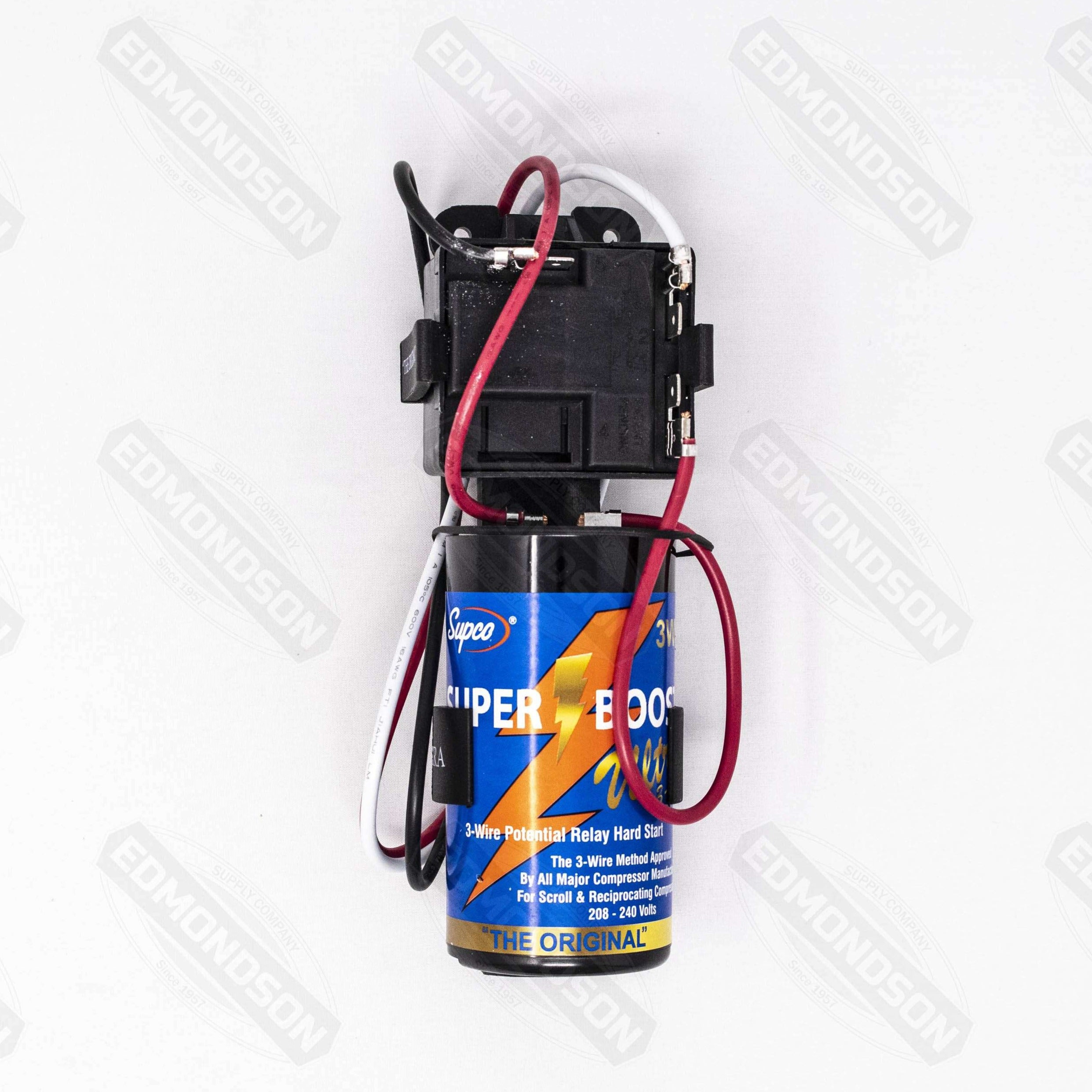 Supco 3W1 3-Wire Mechanical Potential Relay and Hard Start Capacitor - CSRU1 - Edmondson Supply