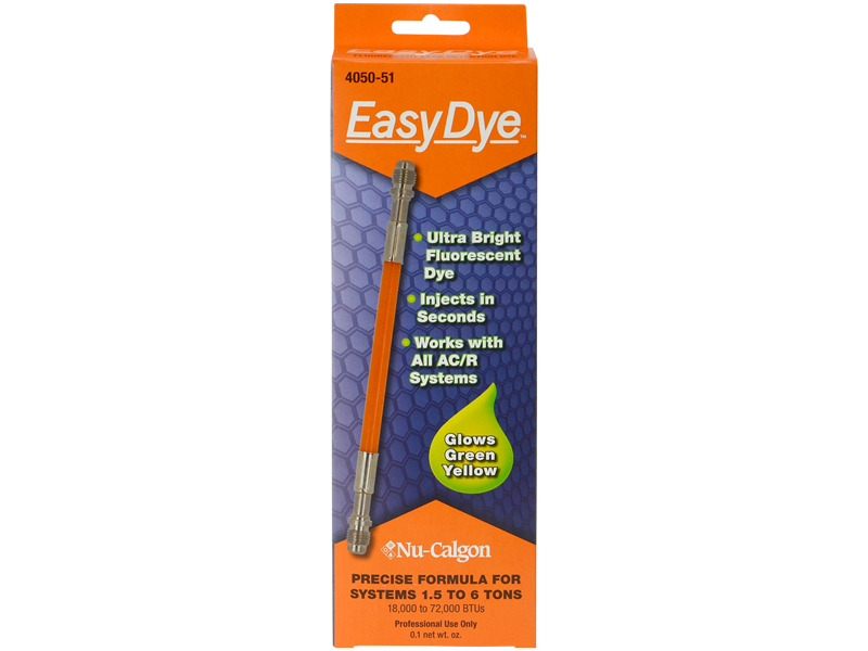 Nu-Calgon 4050-51 EasyDye Fluorescent Leak Detection - Edmondson Supply