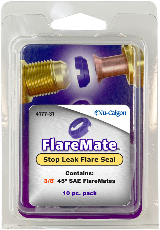 Nu-Calgon 4177-31 3/8" FlareMate Seal Kit, 10 pack - Edmondson Supply