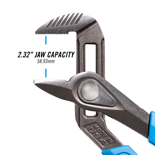 Channellock 440X 12-Inch SPEEDGRIP™ Straight Jaw Tongue & Groove Pliers - Edmondson Supply