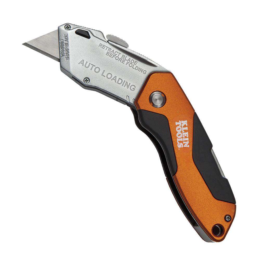 Klein Tools 44130 Auto-Loading Folding Utility Knife - Edmondson Supply