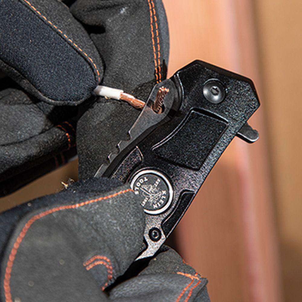 Klein Tools 44228 Electrician’s Bearing-Assisted Open Pocket Knife - Edmondson Supply