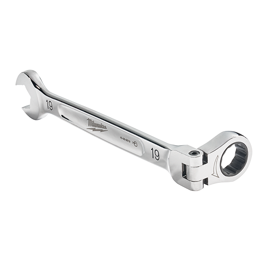 Milwaukee 48-22-9529 7pc Metric Flex Head Ratcheting Combination Wrench - Edmondson Supply