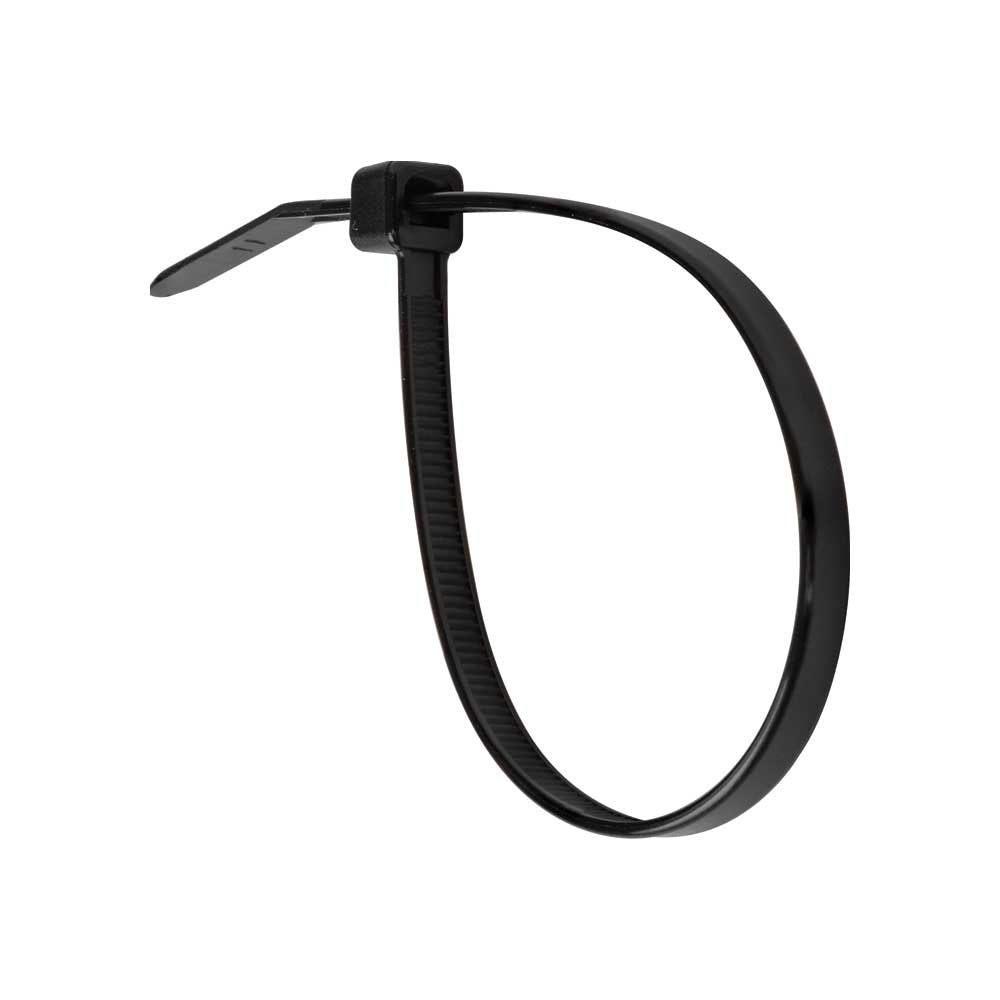 Klein Tools 450-200 Cable Ties, Zip Ties, 50-Pound Tensile Strength, 7.75-Inch, Black - Edmondson Supply