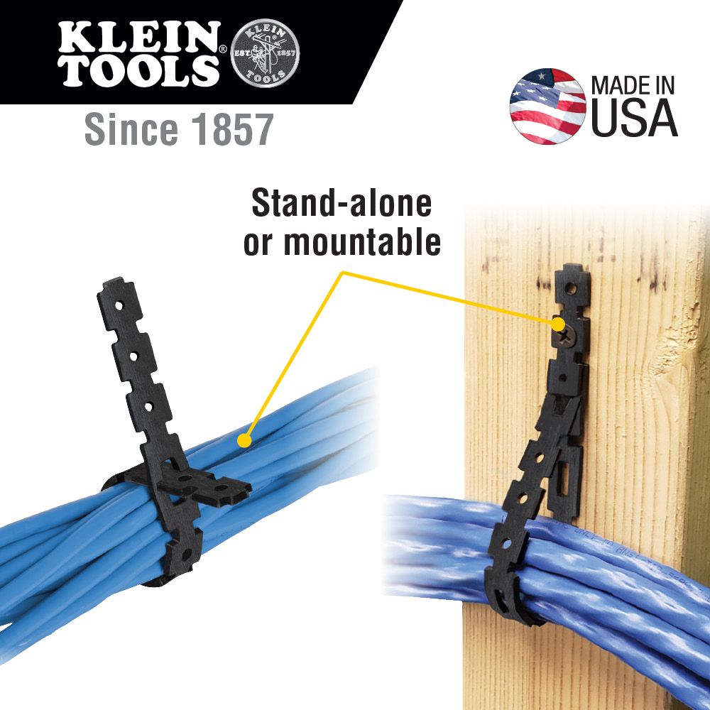 Klein Tools 450-700 Stretch Cable Tie Roll, 75-Foot - Edmondson Supply