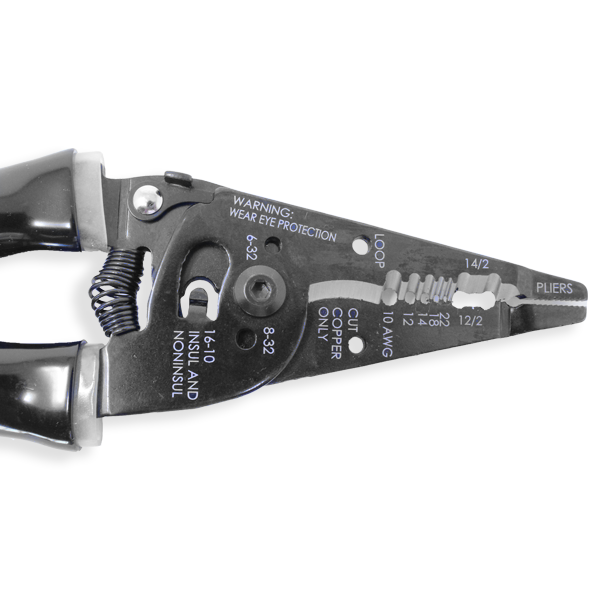 Rack-A-Tiers 47000 Croc's Needle Nose Wire Strippers - Edmondson Supply
