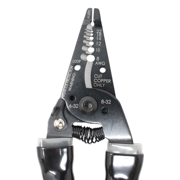 Rack-A-Tiers 47002 Croc's Jr. Needle Nose Wire Strippers - Edmondson Supply