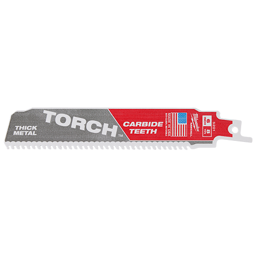 Milwaukee 48-00-5201 SAWZALL® TORCH™ Carbide Blades 6" 8TPI 1pk