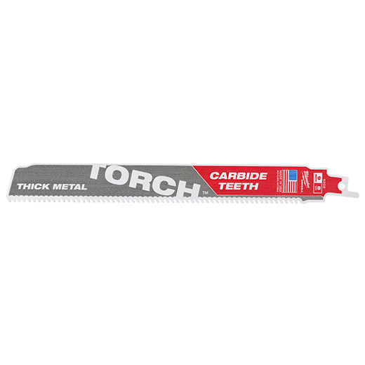 Milwaukee 48-00-5201 SAWZALL® TORCH™ Carbide Blades 6" 8TPI 1pk - Edmondson Supply