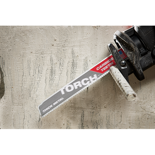 Milwaukee 48-00-5202 SAWZALL® TORCH™ Carbide Blades 9" 8TPI 1pk - Edmondson Supply