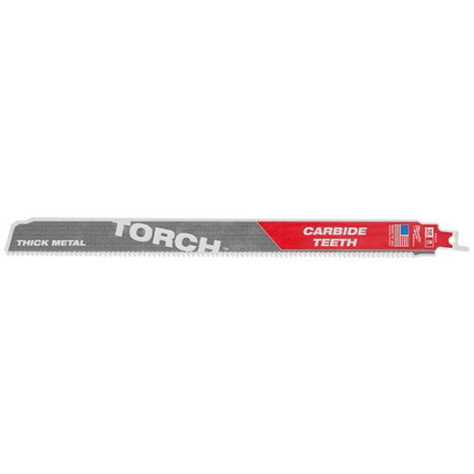 Milwaukee 48-00-5202 SAWZALL® TORCH™ Carbide Blades 9" 8TPI 1pk