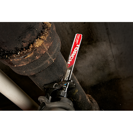Milwaukee 48-00-5563 SAWZALL® TORCH™ with NITRUS CARBIDE™ 12" 8TPI 5pk - Edmondson Supply
