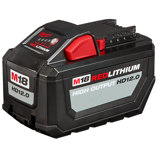 Milwaukee 48-59-1200 M18 REDLITHIUM™ HIGH OUTPUT™ HD12.0 Battery Pack w/ Rapid Charger - Edmondson Supply