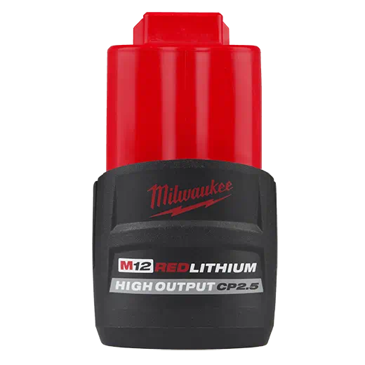 Milwaukee 48-11-2425 M12™ REDLITHIUM™ HIGH OUTPUT™ CP2.5 Battery Pack - Edmondson Supply