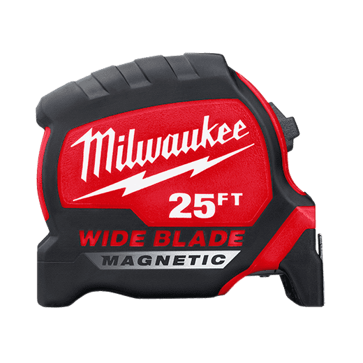 Milwaukee 48-22-0225M 25ft Wide Blade Magnetic Tape Measure - Edmondson Supply