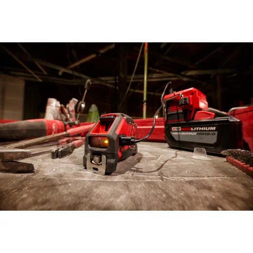 Milwaukee 48-22-0428 25ft Compact Wide Blade Magnetic Tape Measure w/ Rechargeable 100L Light - Edmondson Supply